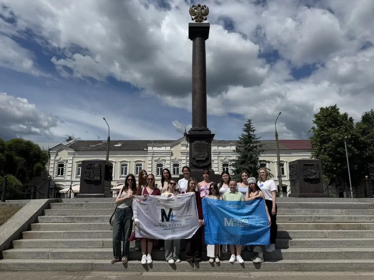 Медиалидеры «Новых медиа» побывали в блог-туре по городам воинской славы, фото