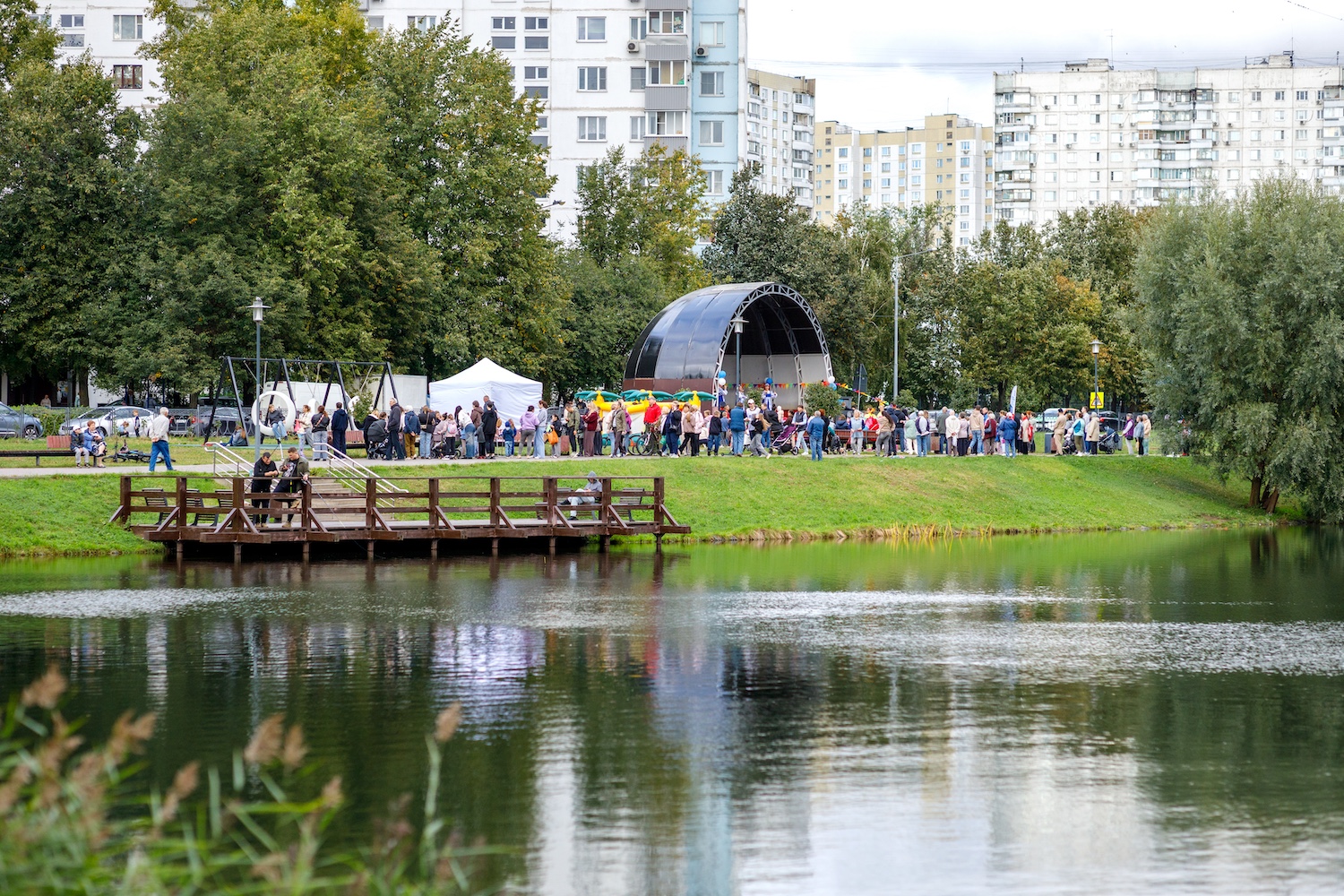 Семейное мероприятие ко Дню города прошло в Солнцево, фото