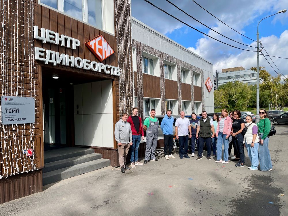 В центре «Темп» в Отрадном прошла приемка новой велопарковки, фото