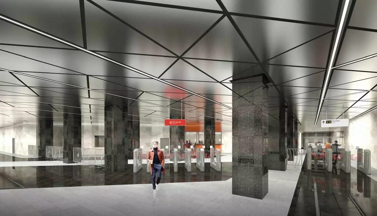 Одобрен проект планировки участка для продления Троицкой линии метро от станции «Коммунарка» в Троицк, фото