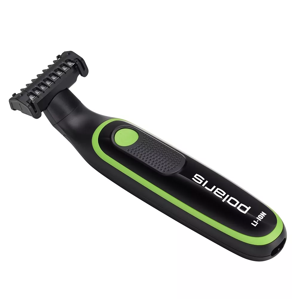 Мужчина доволен: триммер для ухода за бородой и волосами, даже под душем, фото