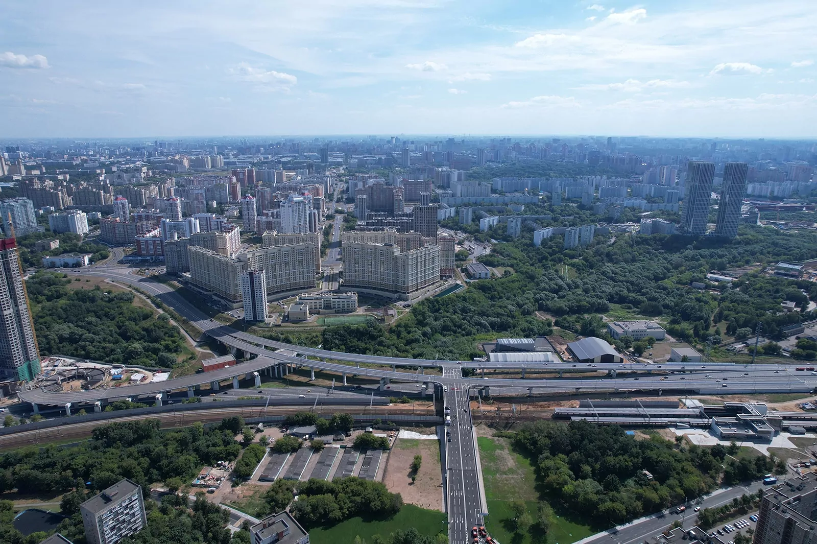 Собянин рассказал о развитии транспорта в Очаково-Матвеевском и Тропарёво-Никулино, фото