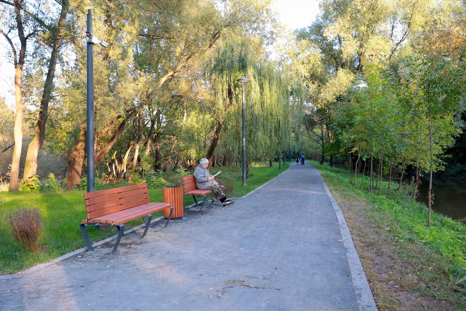 Парк у Ростокинского акведука преобразился, фото