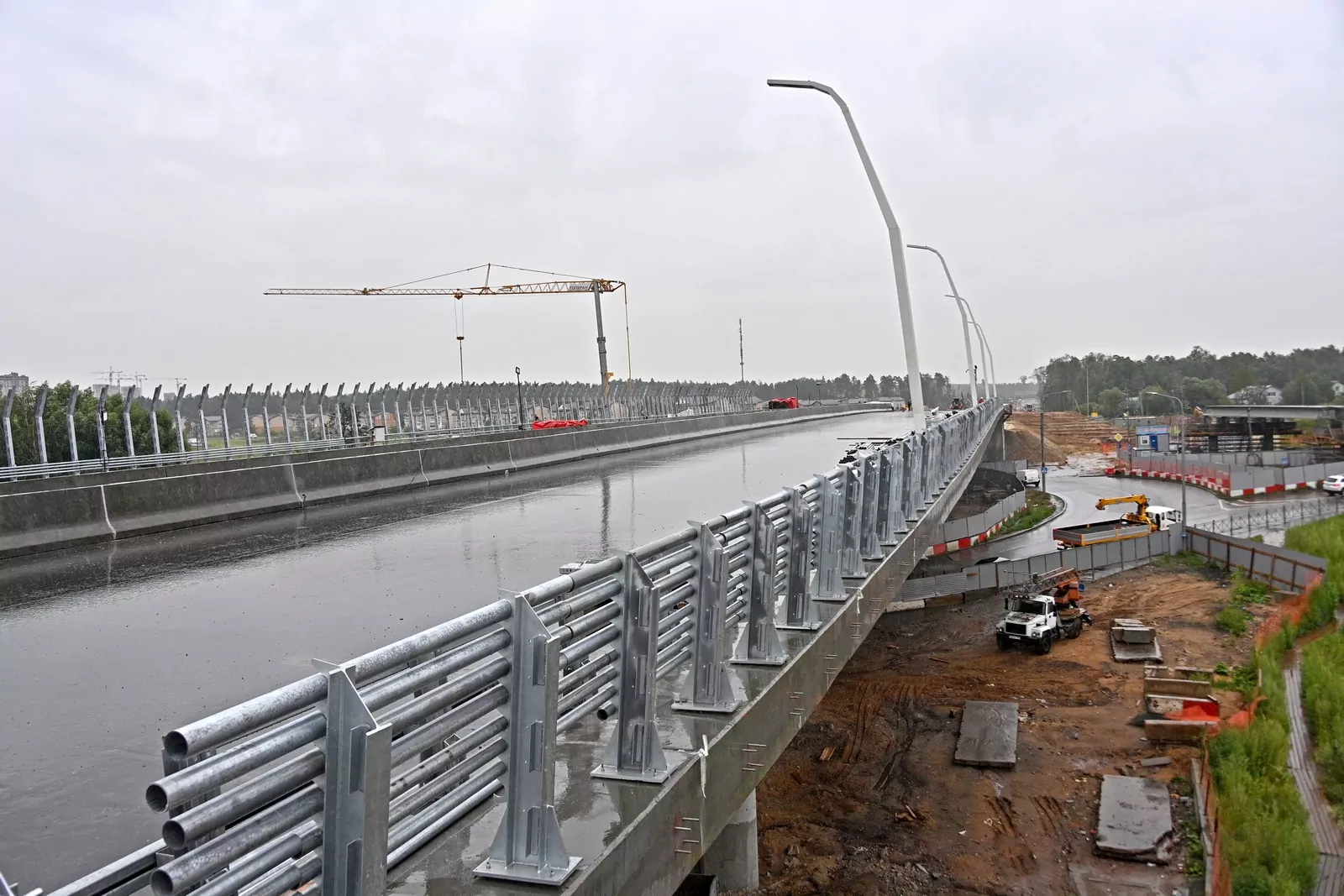 На северо-востоке столицы построят новый мост, фото