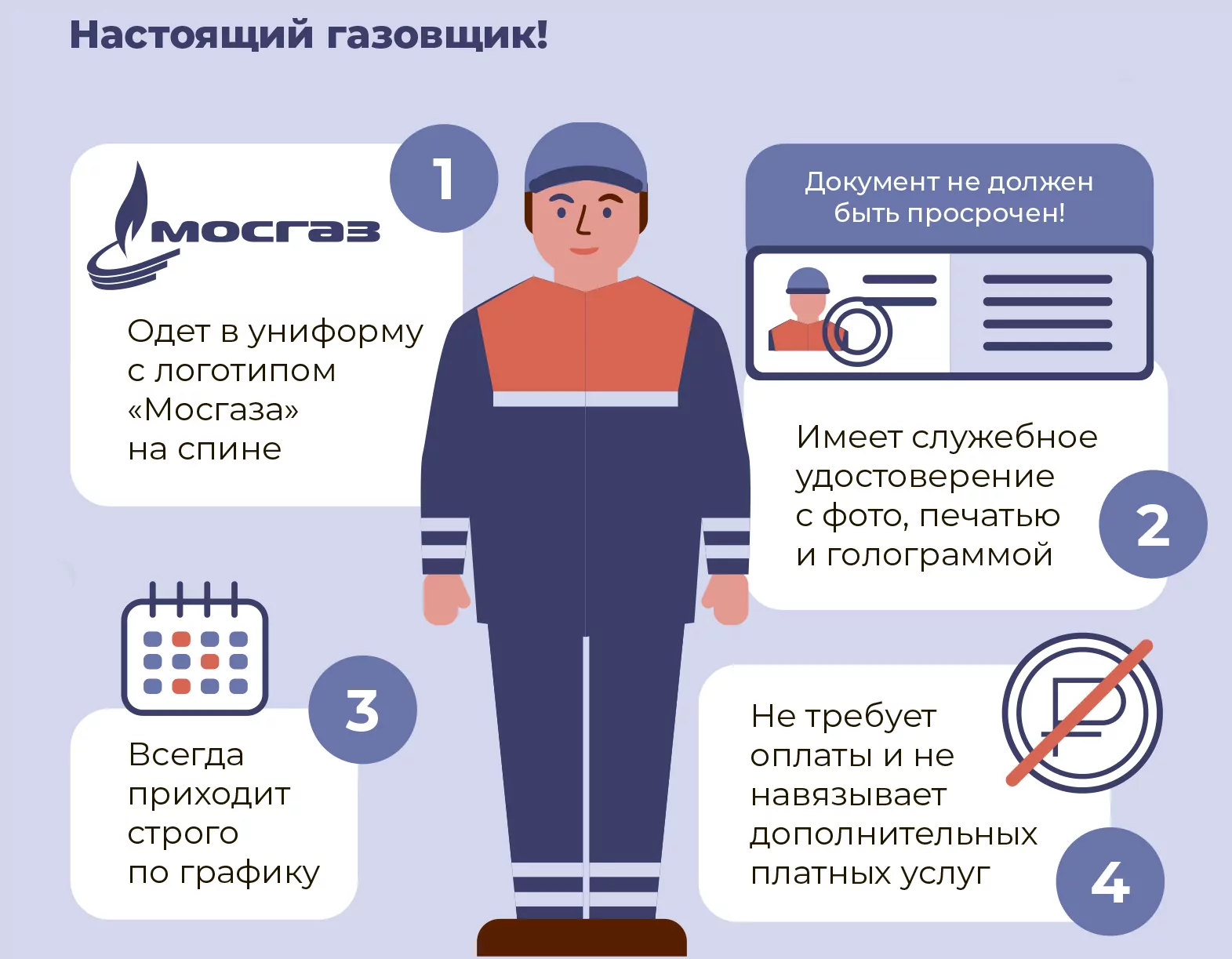 Как не впустить в квартиру аферистов: москвичам рассказали, как отличить газовщиков от мошенников, фото