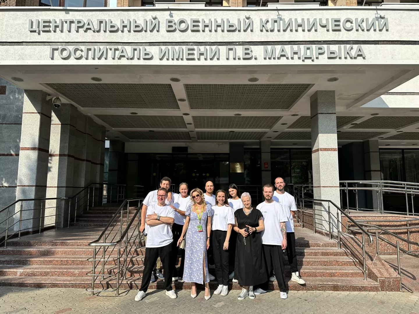 Участники «Московской A Capрellа» выступили в госпитале для бойцов СВО, фото