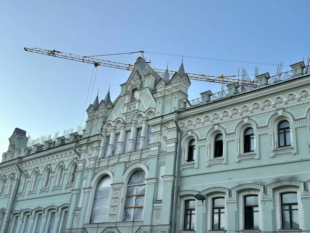 Трубная — Кузнецкий Мост: баня, «Щепка» и пожар Трубная — Кузнецкий Мост: баня, «Щепка» и пожар фото