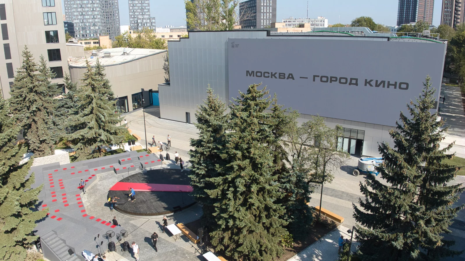 Три новых здания появится на территории Киностудии имени М. Горького, фото