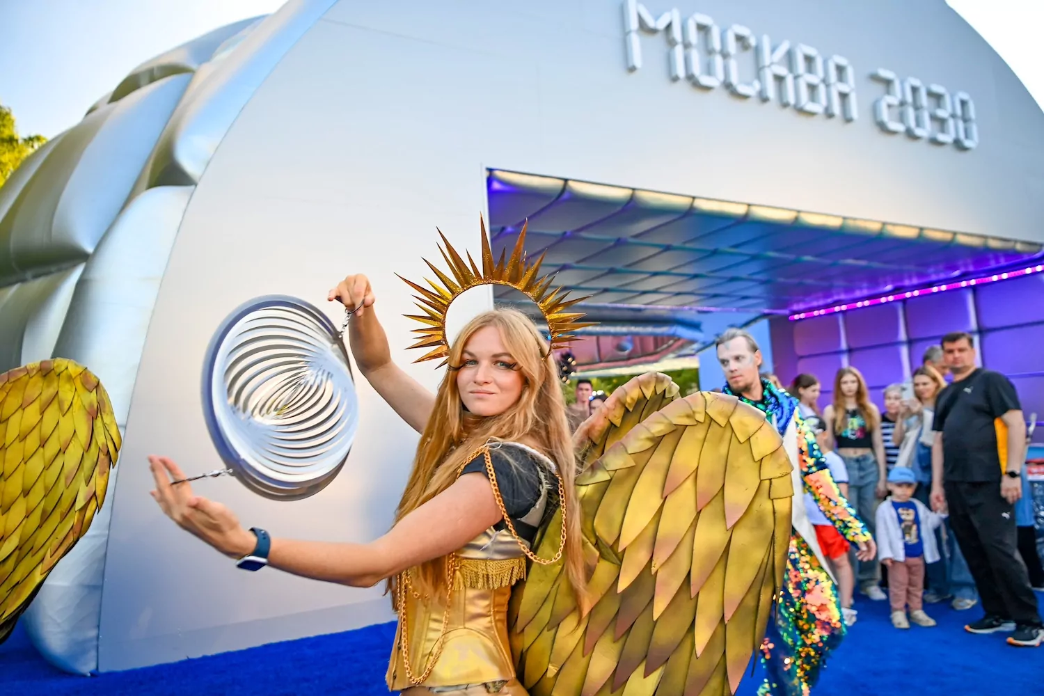 Павильон «Космос» в парке 50-летия Октября: технологии и наука на форуме «Москва – 2030», фото