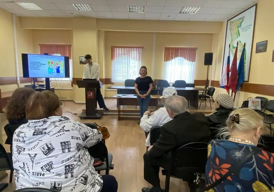 Лекцию о профилактике ОРВИ и укреплении иммунитета проведут в Марфино, фото