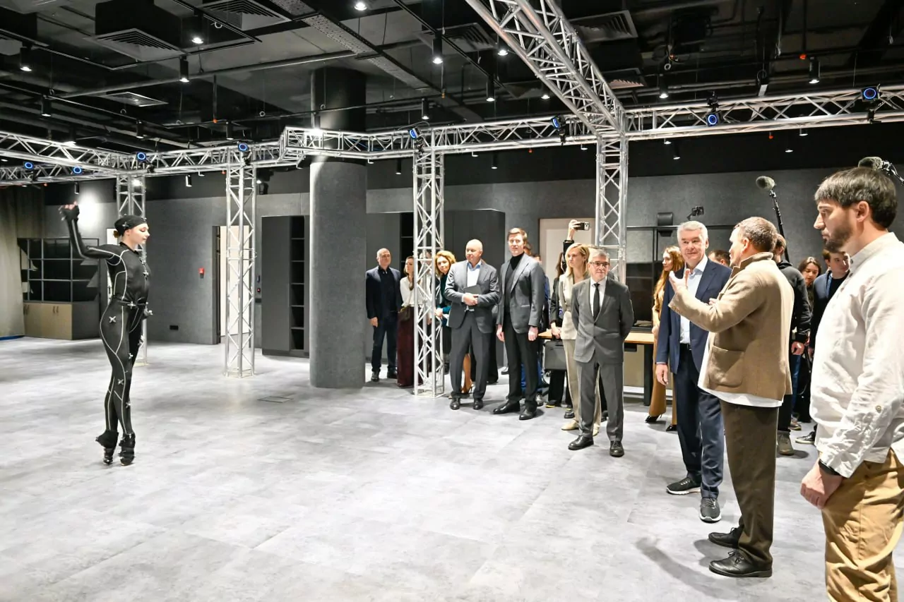 Собянин открыл центр разработки видеоигр и анимации в «Сколково», фото