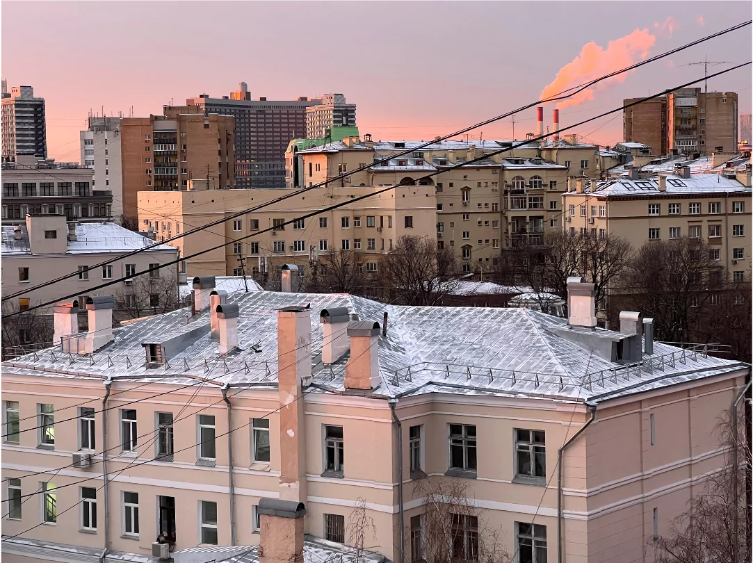 Здания в Пресненском подготовили к очистке кровли от снега , фото