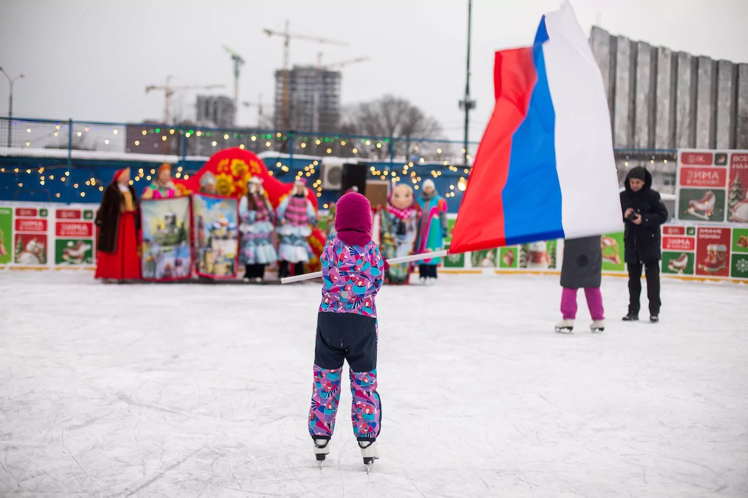 В ВАО прошли патриотические акции и спортивные мероприятия для семей участников СВО, фото