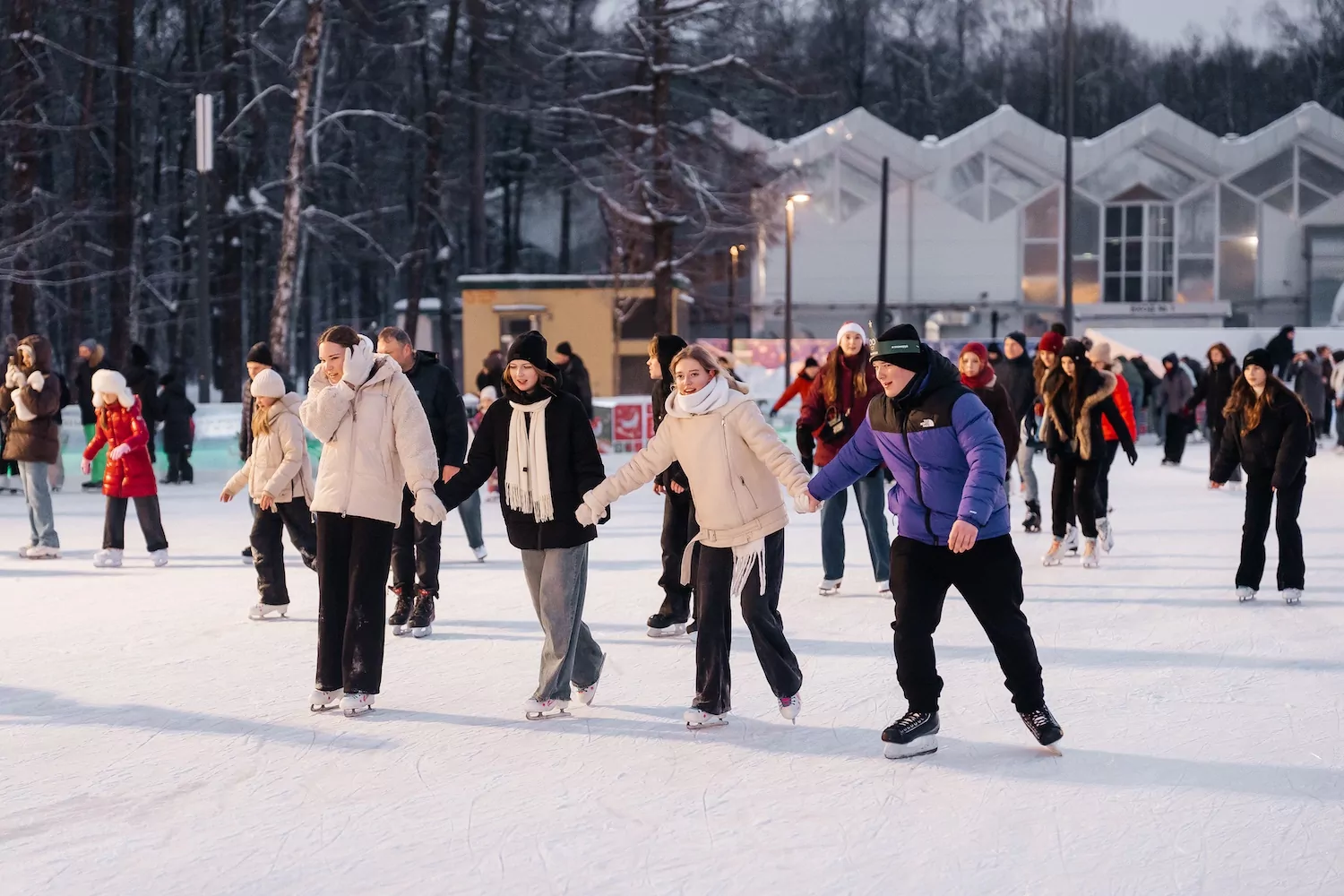 Сергунина: москвичи назвали любимые зимние места для активного отдыха, фото