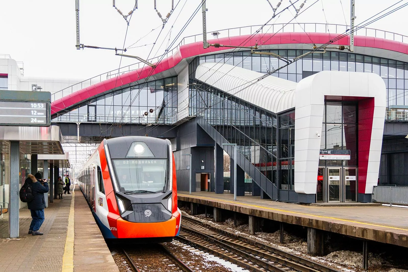 Собянин: В Москве за 13 лет построили 120 переходов через железнодорожные пути, фото